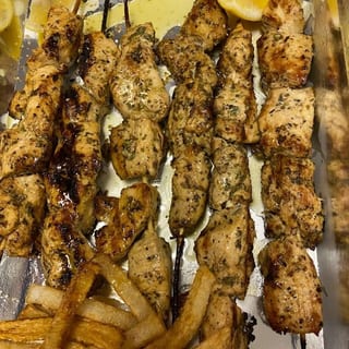 Beef Souvlaki stick