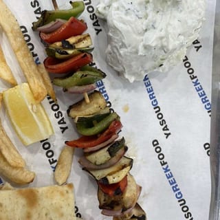 Veggie Souvlaki stick
